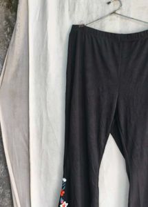 Embroidered Flare Pants