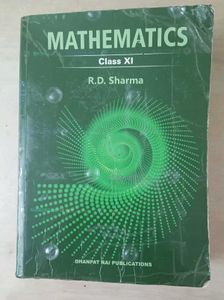 R.D. Sharma Mathematics Books Class XI