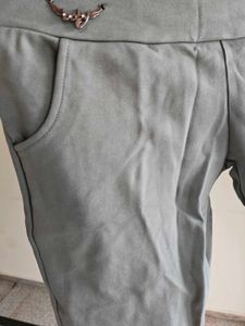 Stylish Greenish greyTrousers