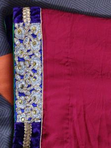 Elegant Pink Saree