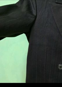 Black Double-Breasted Blazer
