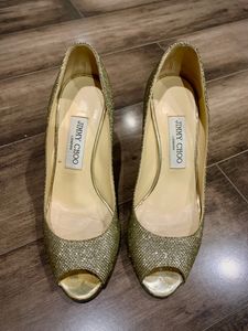 Jimmy Choo Peeps Toes 36.5