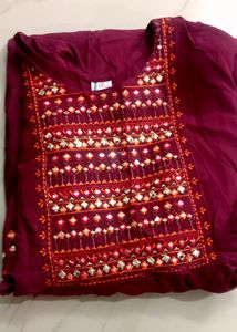 Meroon Festival Ethnic Gown