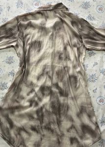 Stylish Tie-Dye Oversized Shirt