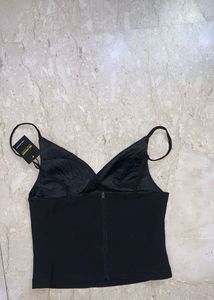 Classic Black V-Neck Cami Top