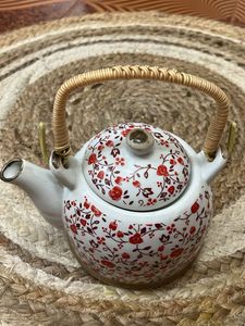 Vintage Floral Teapot