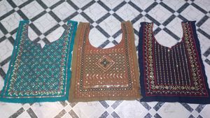 Neck embroided patches multicolour combo of 20 New