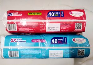 Everteen Combo XXL Cotton &amp; Dry SANITARY PADS