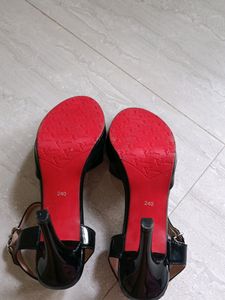 Korean Black Heels