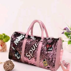 Sparkling Sequin Duffle Bag