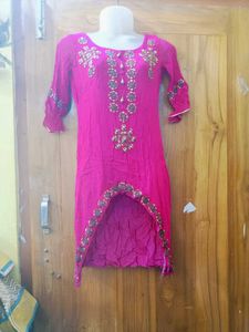 Elegant Pink Kurta Set with Dupatta