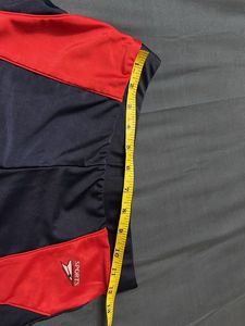Sports Shorts with Red Accents