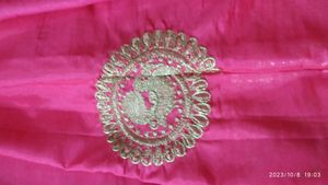 Milkish Pink Soft Saree