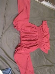 Wine Red Top For Women