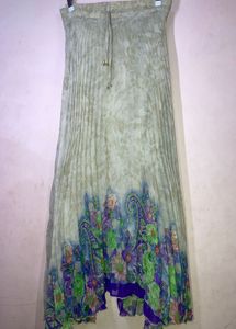 Skirt With Crop Top