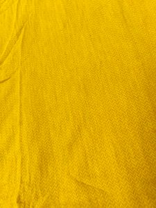 Yellow Kurta with Black Dupatta