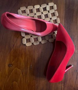 Red High Heel Pumps