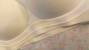 Comfortable Creamy colour Bra &amp; Panty Set of 3.