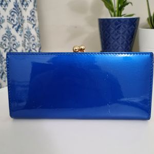 Blue Wallet/Clutch