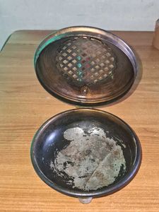 Vintage Metal Stove Top Egg Cooker