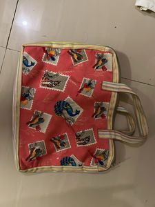 Funky Bird Print laptop bag