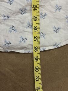 Men's White Printed Short Sleeve Shirt