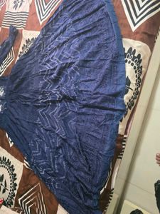 Embroidered anarkali gown