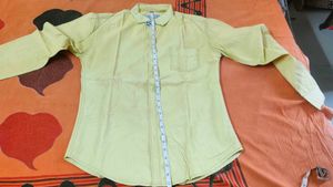 Light Yellow Long Sleeve Shirt