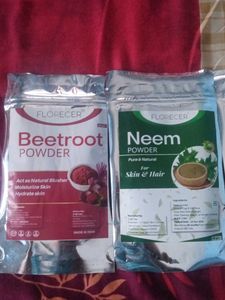 Unused sealed 4-Pack Natural Skin Powders