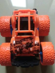 Orange Monster Truck Toy