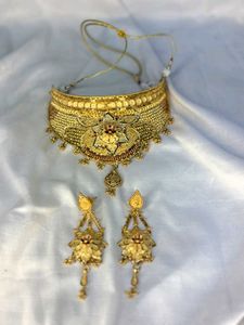 🌸 One Gram Gold Jewellery Set 🌸