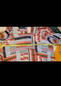 Boho Patchwork Top very comfortable