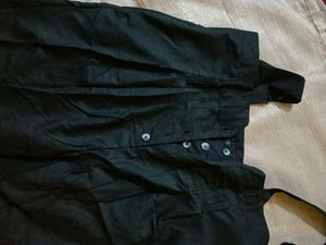 Woman Stylish Black dungree