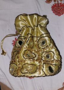 Elegant Embellished Potli Bag