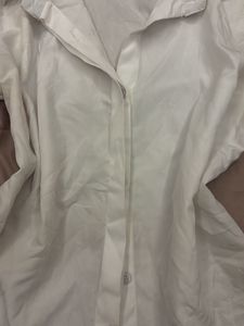 y2k White Button-Up Shirt
