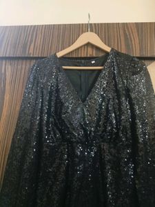 Sparkly Sequin Long Sleeve ROMPER