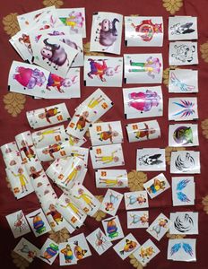 Stickers And Tatoos Collection Combo, Rare🔥