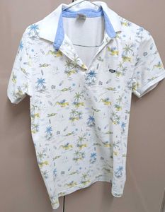 Boys Printed Polo Shirt