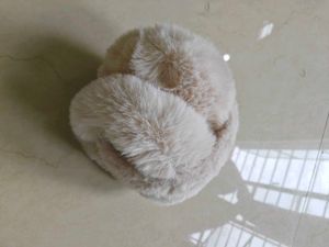 Pink Plush Faux Fur Earmuffs