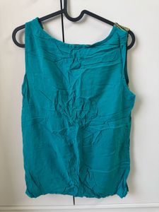 Srishti Green Short Kurti Or Tunic