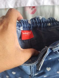 Denim Shorts &amp; Tee Set