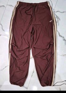 Men's Brown Cargo Track Pants