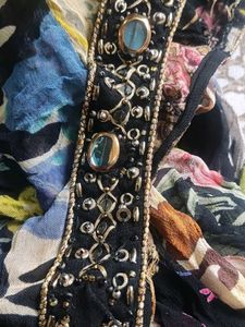 Bohemian Embellished Floral Kurta