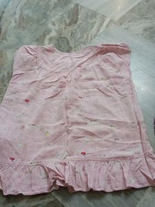 Lovely Pink &amp; Floral Kurta Set