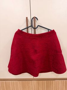 Forever 21 Red Mini Skirt