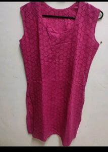 TREND IF BRAND SMALL SIZE JUMPSUIT With Pink Kurti Combo Pack