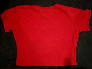 Red "beautiful" Graphic T-Shirt