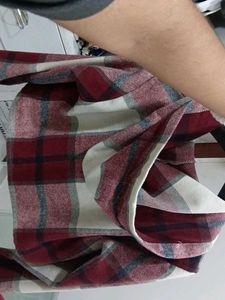 Plaid Cropped Hoodie Jacket
