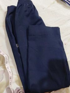 Classic Navy Blue pant school  ki,, have margin
