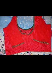 Red Embroidered Lehenga Choli Set